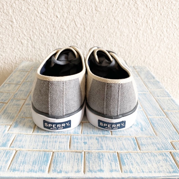 SPERRY Pier View Striped Wool Lace Up Sneaker NEW - Picture 5 of 9